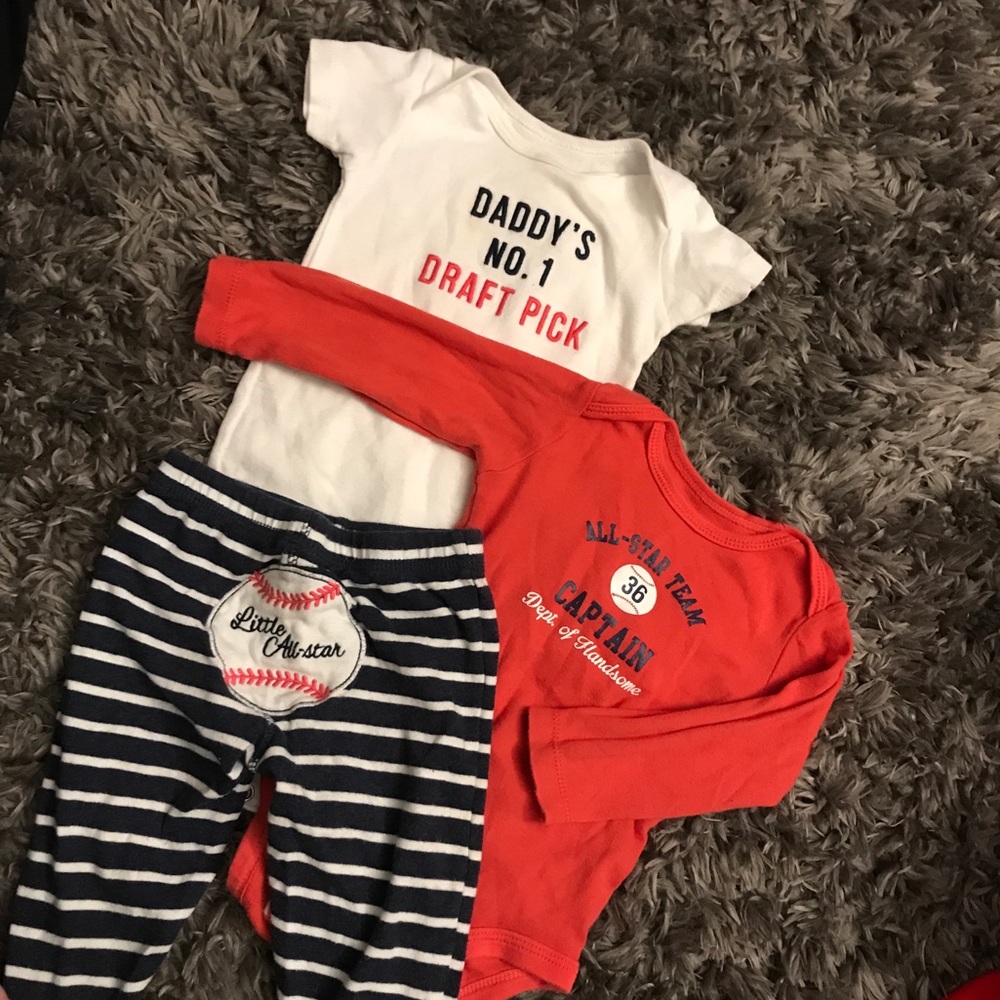 ⚾️ Daddy’s All-Star 3-Month Set